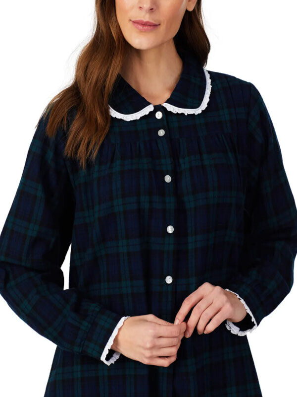 세이브돈(savdon),Lanz of Salzburg Lanz Womens Classic Cotton Flannel Peter Pan Nightgown
