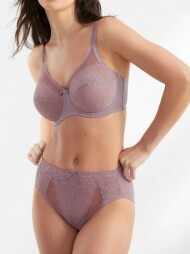 [세트]Wacoal: Retro Chic Full Figure Underwire Bra & Hi-Cut Brief