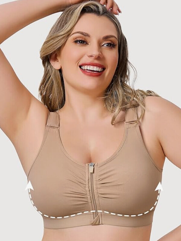 세이브돈(savdon),노와이어 앞지퍼 잠금 브라