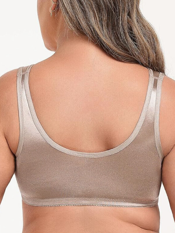 세이브돈(savdon),앞잠금의 가슴을 많이 감싸주고 편안한 노와이어 보정미니마이져브라