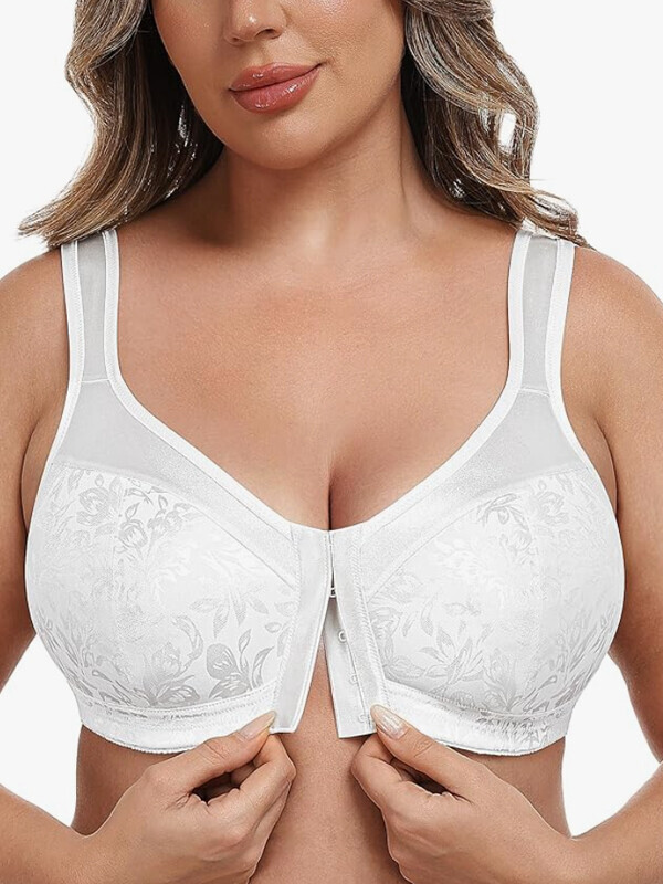 세이브돈(savdon),앞잠금의 가슴을 많이 감싸주고 편안한 노와이어 보정미니마이져브라