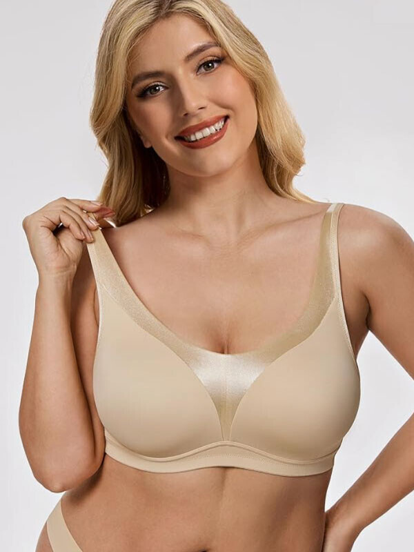 ^가슴을 모두 감싸주고 착용감 좋은 노와이어 브라