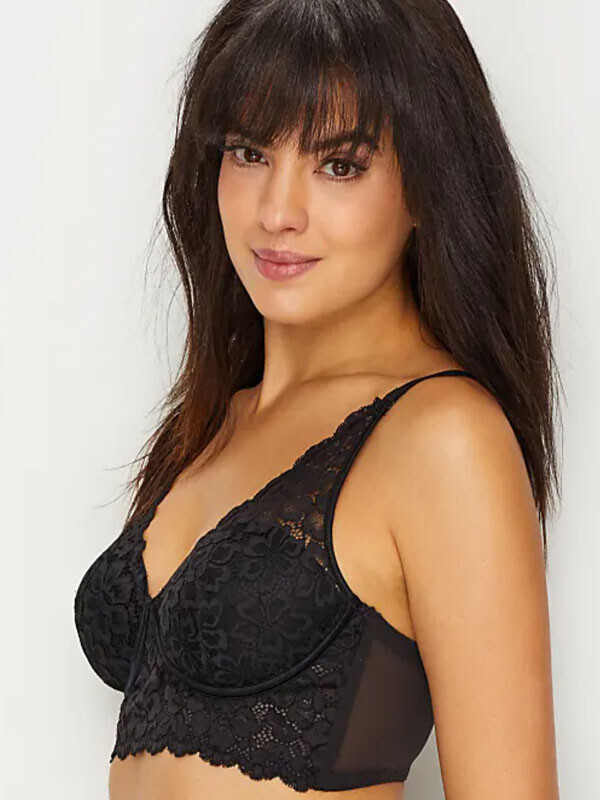 세이브돈(savdon),^메이든폼  날개 폭이 넓은 롱라인 노와이어 브라렛