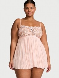 Victorias Secret Dare to Dream Lace Pleated Babydoll Set